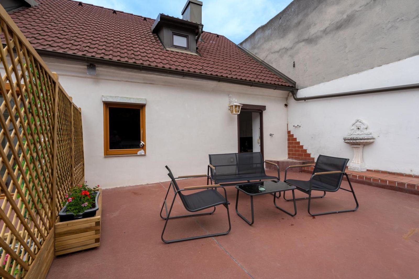 Wachau Oasis - Elegance With A Private Terrace Apartment Mautern Exterior foto