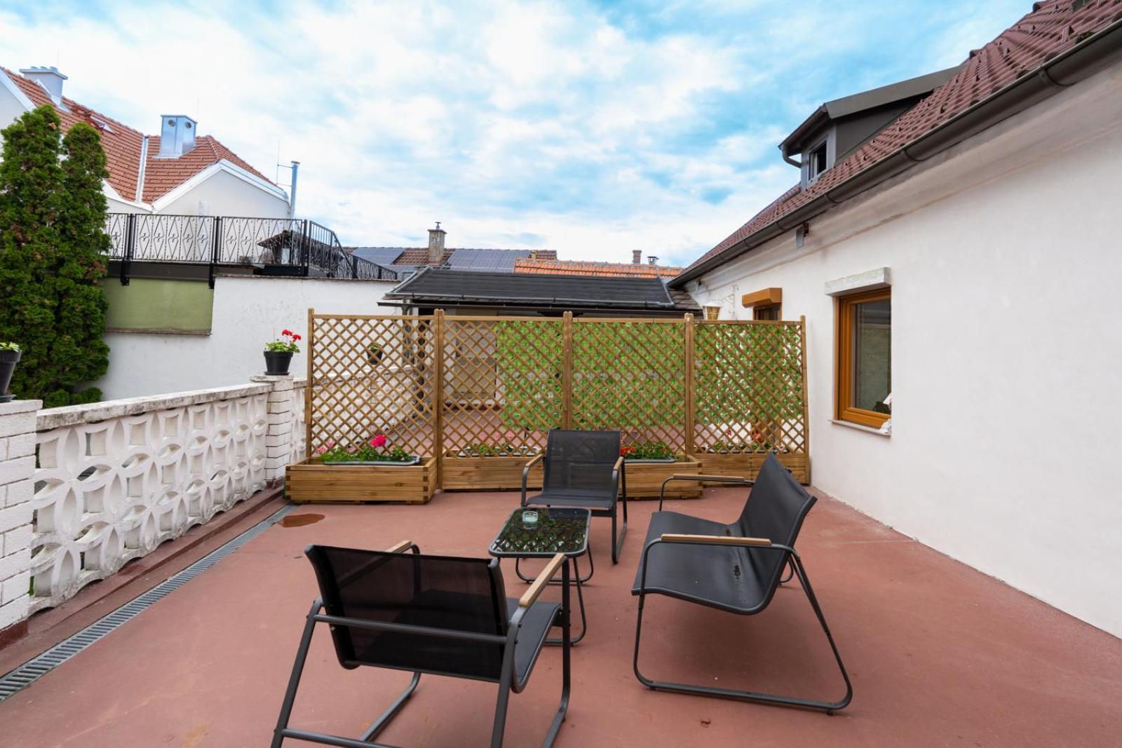Wachau Oasis - Elegance With A Private Terrace Apartment Mautern Exterior foto
